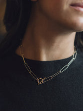 Load image into Gallery viewer, Paper Clip Chain Necklace - Alyssa