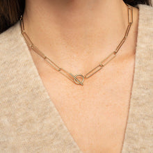 Load image into Gallery viewer, Paper Clip Chain Necklace - Alyssa