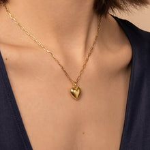 Load image into Gallery viewer, Puffed Heart Necklace - Lev