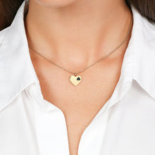 Load image into Gallery viewer, Reversible Heart Necklace - Nina
