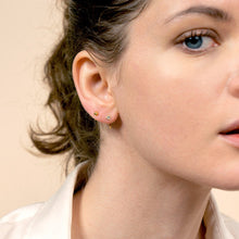 Load image into Gallery viewer, Ball Hoop Earrings - Claire
