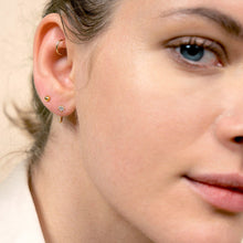 Load image into Gallery viewer, Ball Hoop Earrings - Claire
