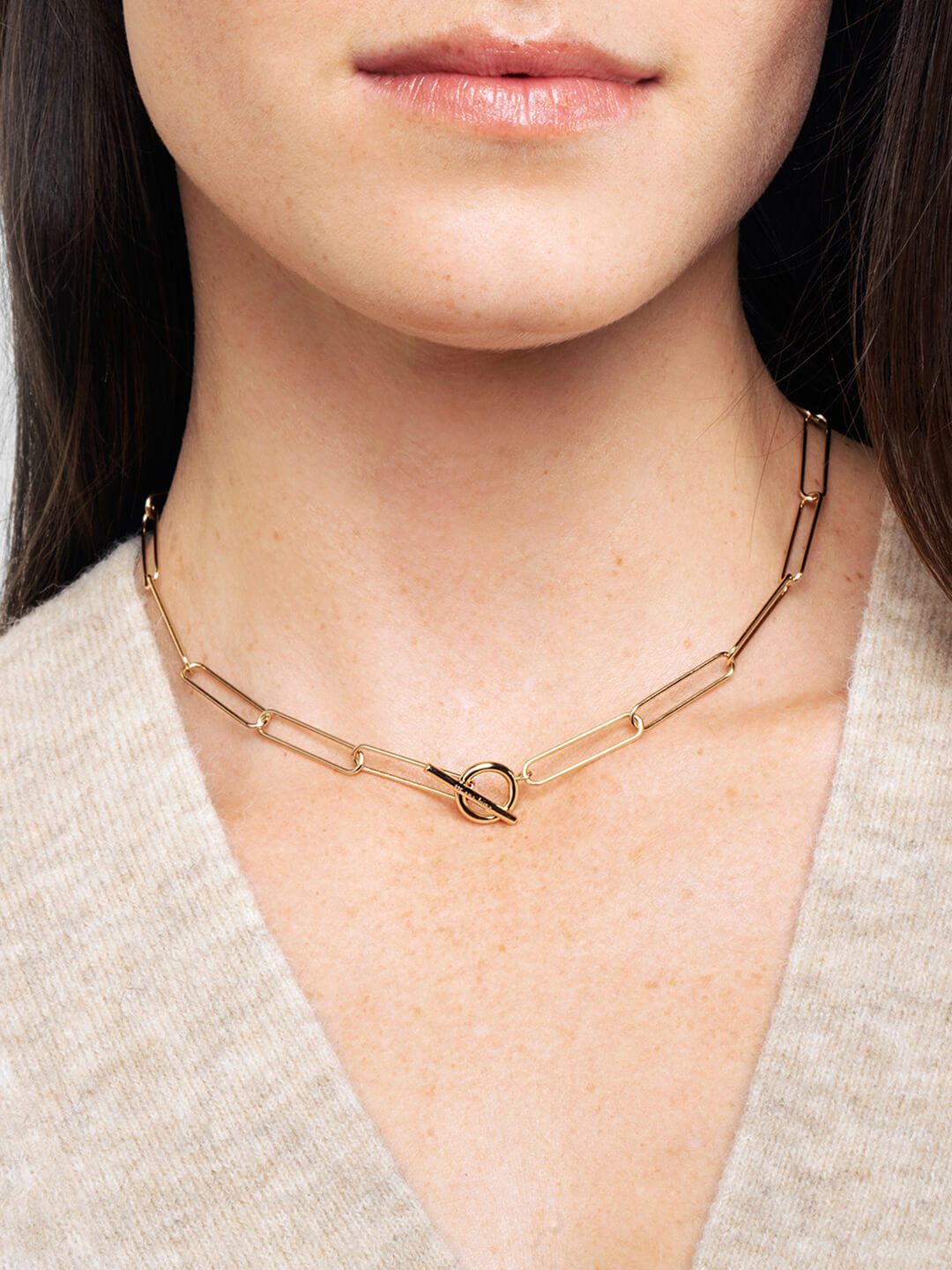 Large Paperclip Chain Necklace – Bella Madre Jewelry